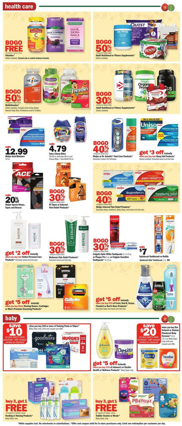 Meijer Ad from 12/26/2023