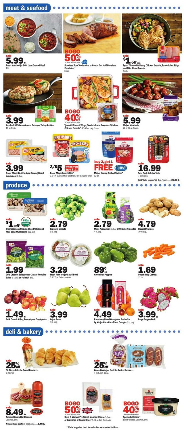 Meijer Ad from 12/31/2023