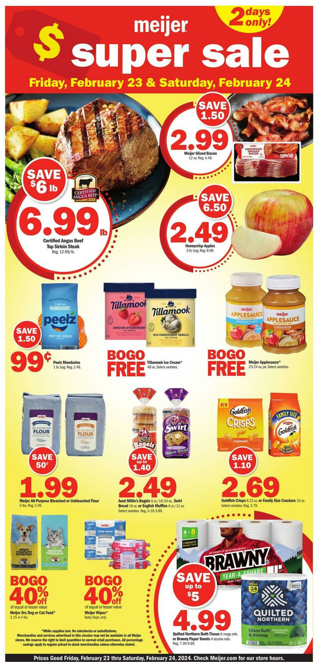 Meijer Ad from 02/23/2024
