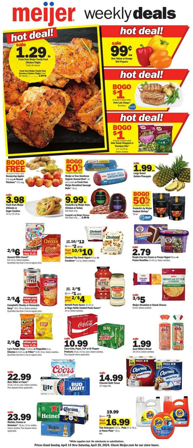 Meijer Ad from 04/14/2024