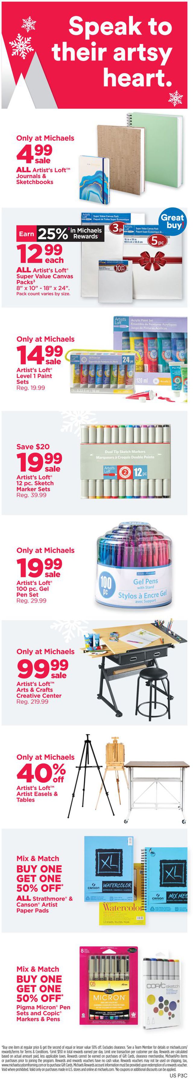 Michaels Ad from 12/05/2021
