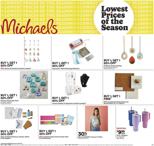 Michaels Ad from 03/15/2024