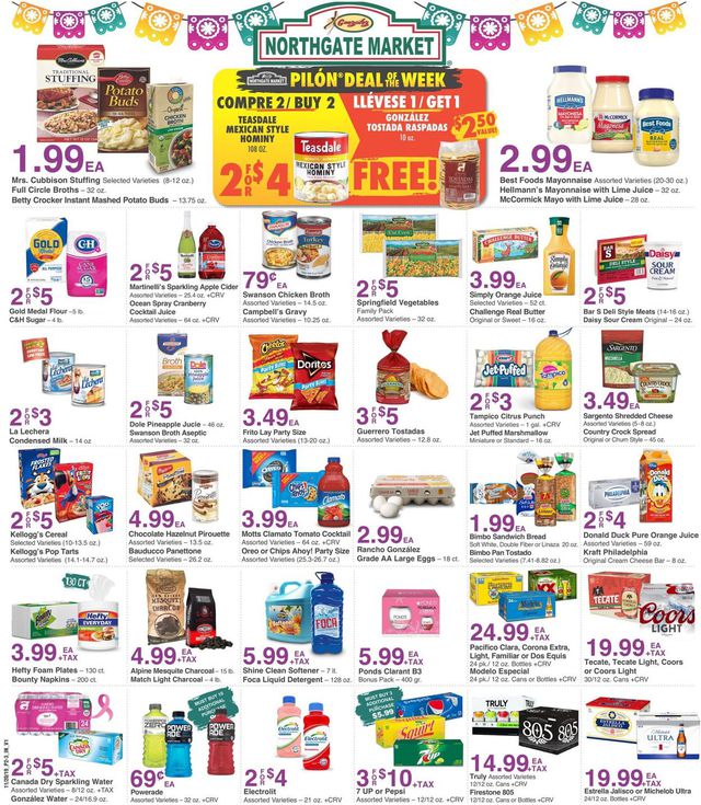Northgate Market Ad from 11/20/2019