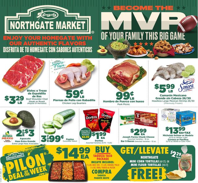 Northgate Market Ad from 01/13/2021