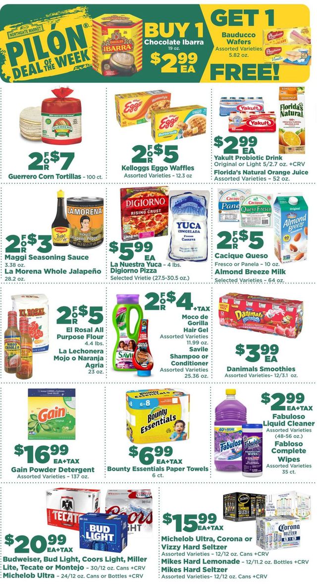 Northgate Market Ad from 11/03/2021