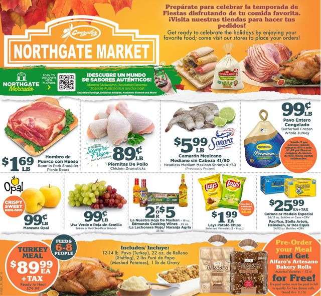 Northgate Market Ad from 11/10/2021