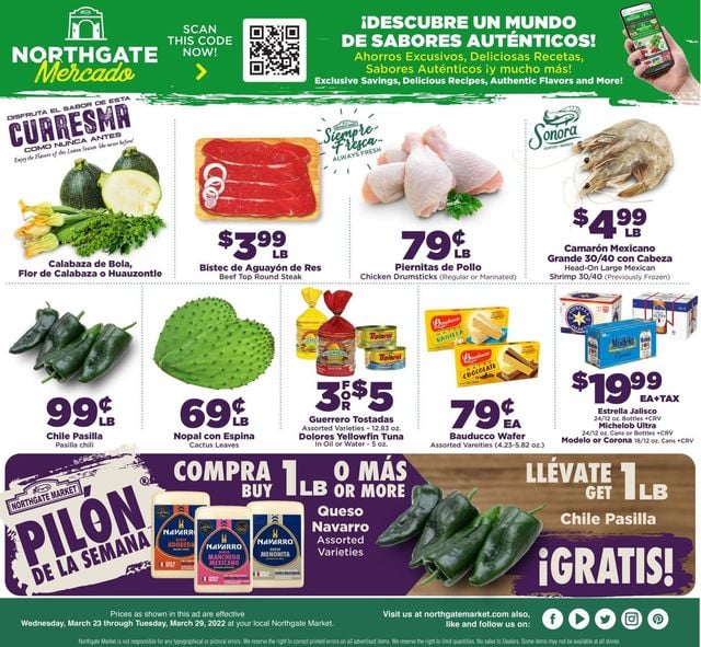 Northgate Market Ad from 03/23/2022