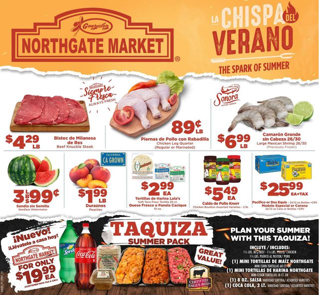 Northgate Market Ad from 06/08/2022