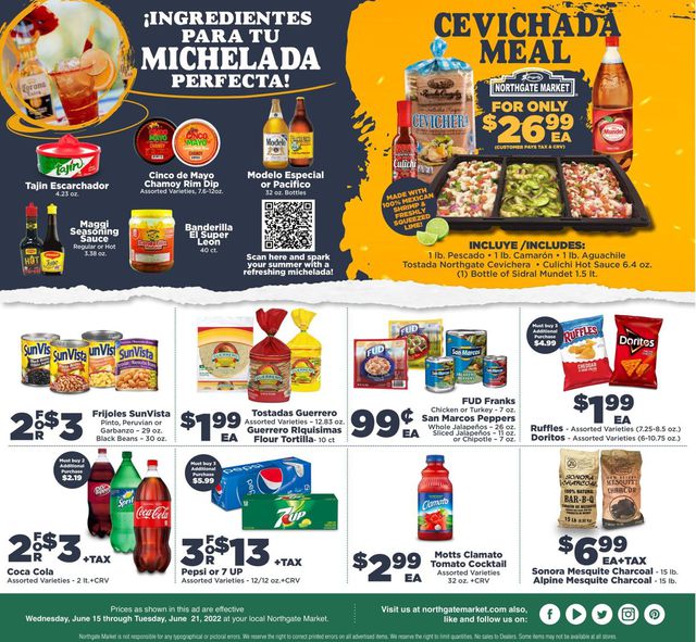 Northgate Market Ad from 06/15/2022