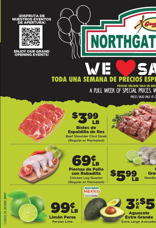 Northgate Market Ad from 11/23/2022