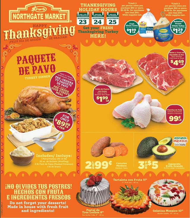 Northgate Market Ad from 11/23/2022