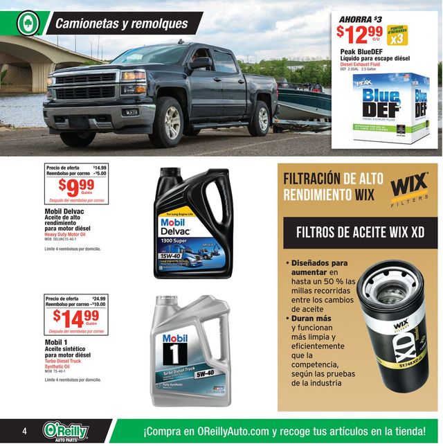 O'Reilly Auto Parts Ad from 07/28/2021