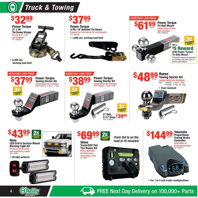 O'Reilly Auto Parts Ad from 07/27/2022
