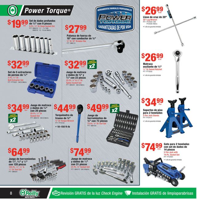 O'Reilly Auto Parts Ad from 09/28/2022
