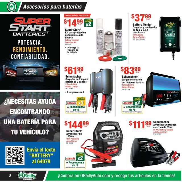 O'Reilly Auto Parts Ad from 11/30/2022