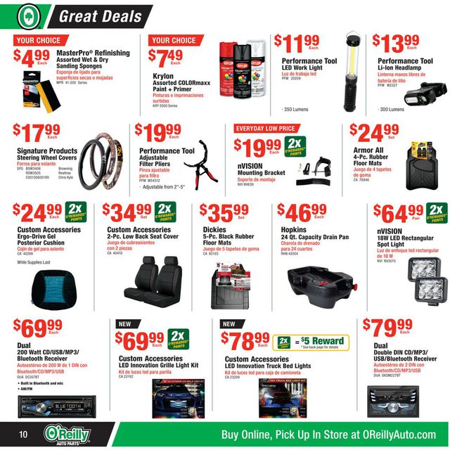O'Reilly Auto Parts Ad from 05/31/2023