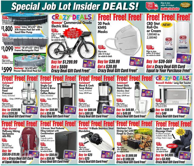 Ocean State Job Lot Ad from 03/04/2021
