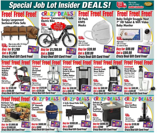 Ocean State Job Lot Ad from 03/18/2021