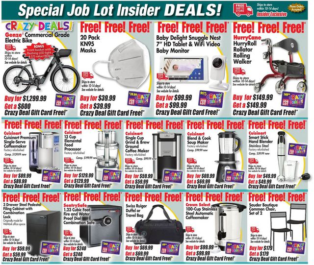 Ocean State Job Lot Ad from 03/25/2021
