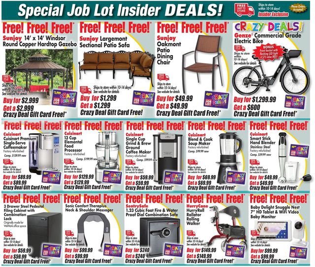 Ocean State Job Lot Ad from 04/15/2021