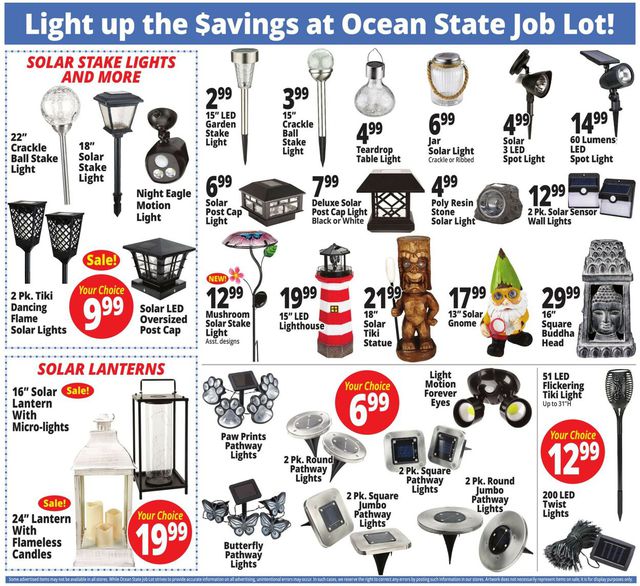 Ocean State Job Lot Ad from 04/20/2023
