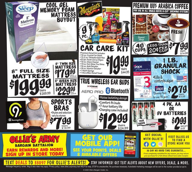 Ollie's Ad from 08/13/2020