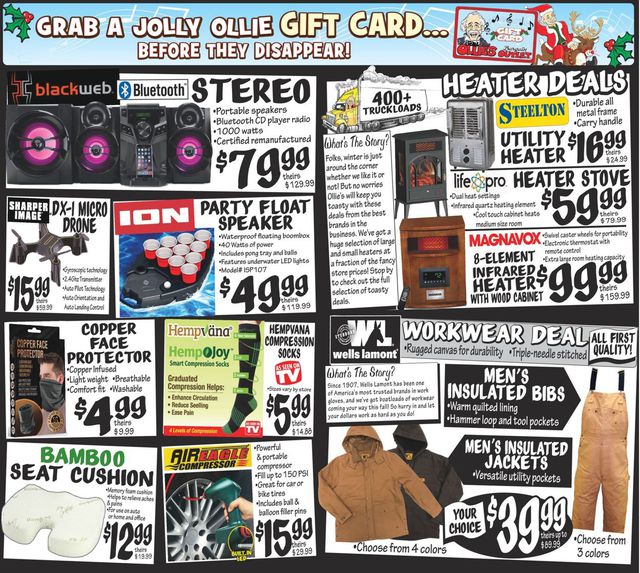 Ollie's Ad from 11/27/2020