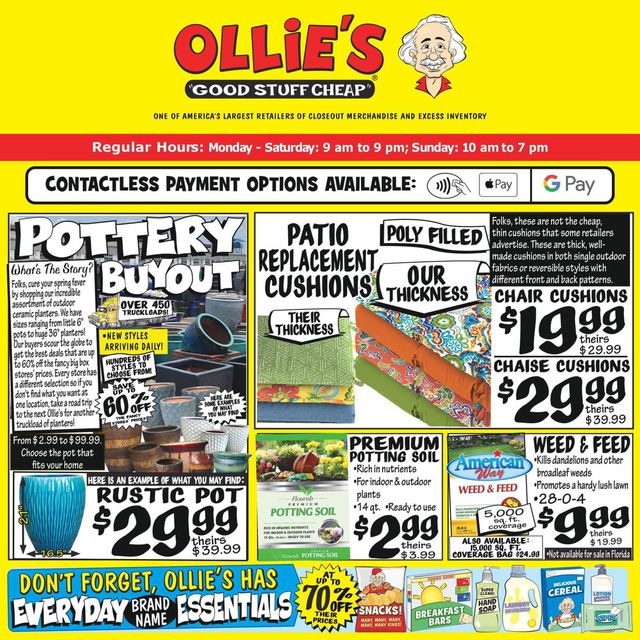 Ollie's Ad from 02/25/2021
