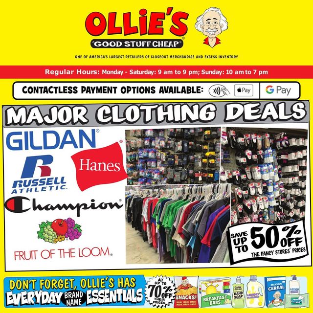 Ollie's Ad from 06/17/2021