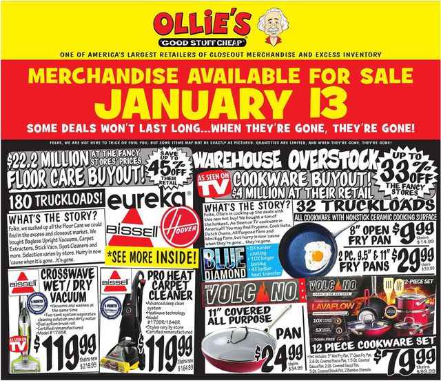 Ollie's Ad from 01/13/2022