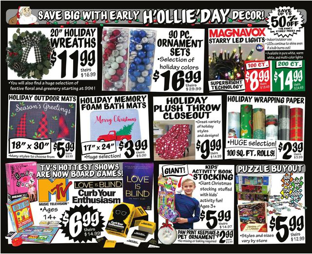 Ollie's Ad from 10/26/2022