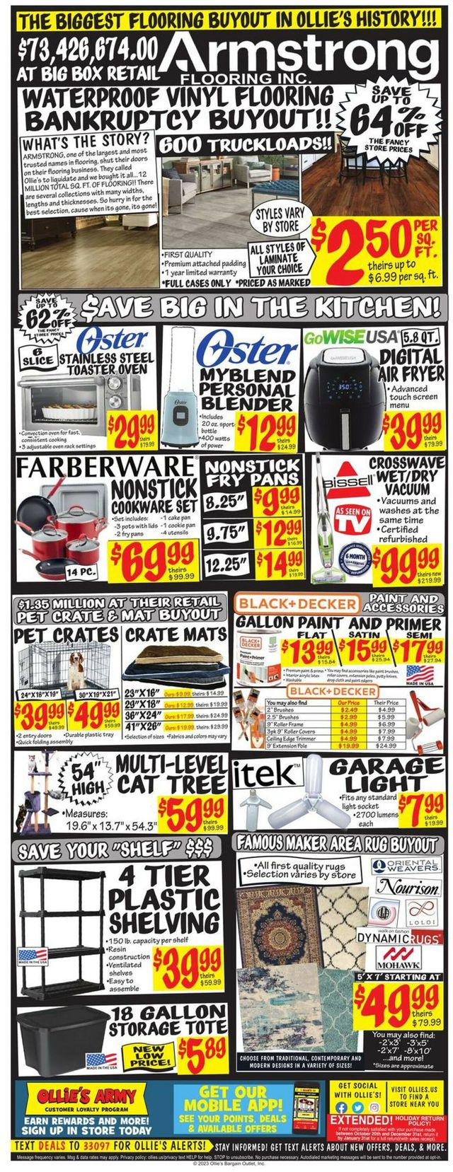 Ollie's Ad from 01/11/2023