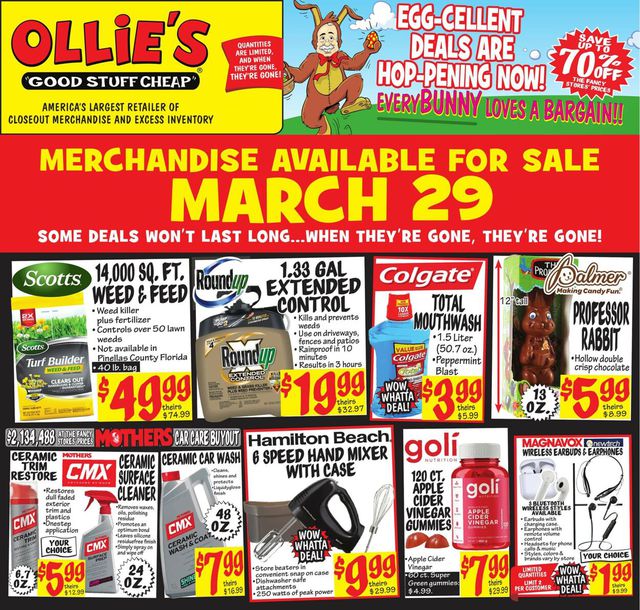 Ollie's Ad from 03/29/2023