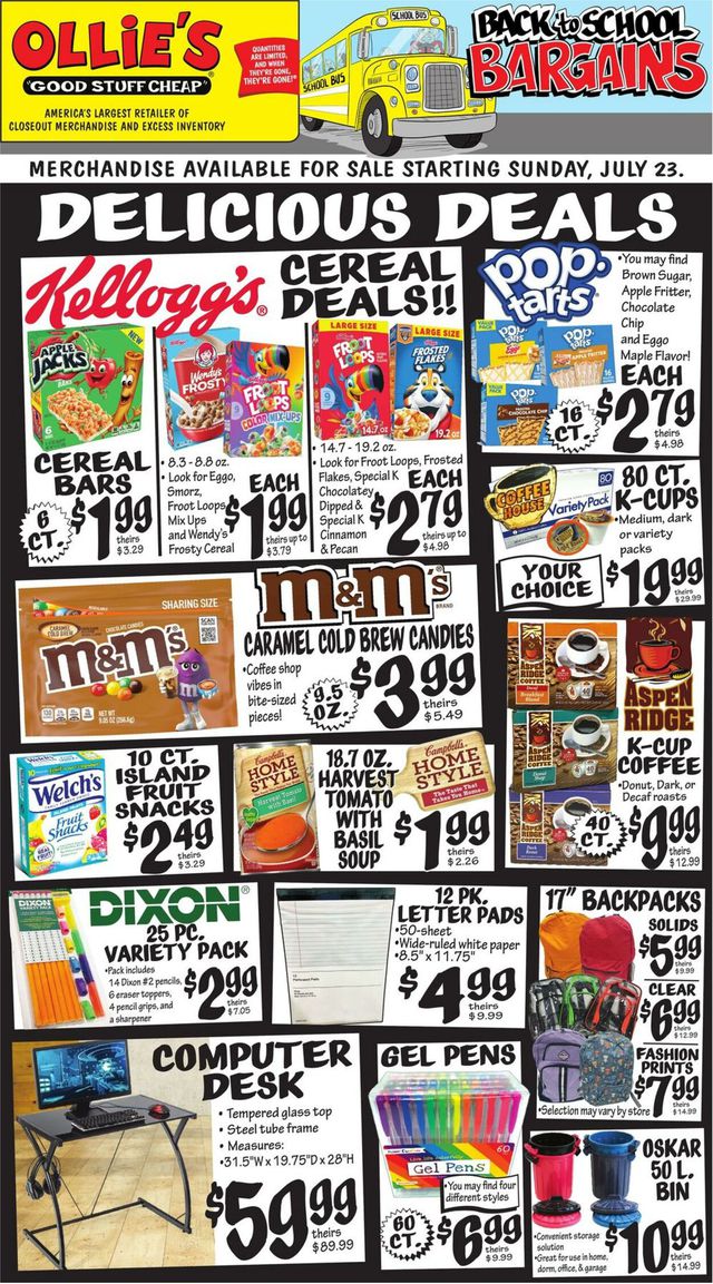 Ollie's Ad from 07/23/2023