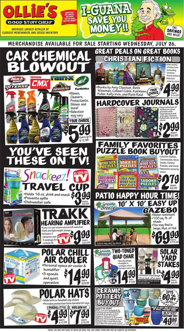 Ollie's Ad from 07/26/2023