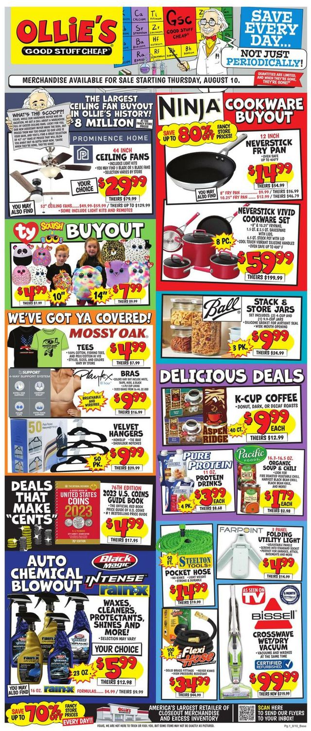 Ollie's Ad from 08/10/2023