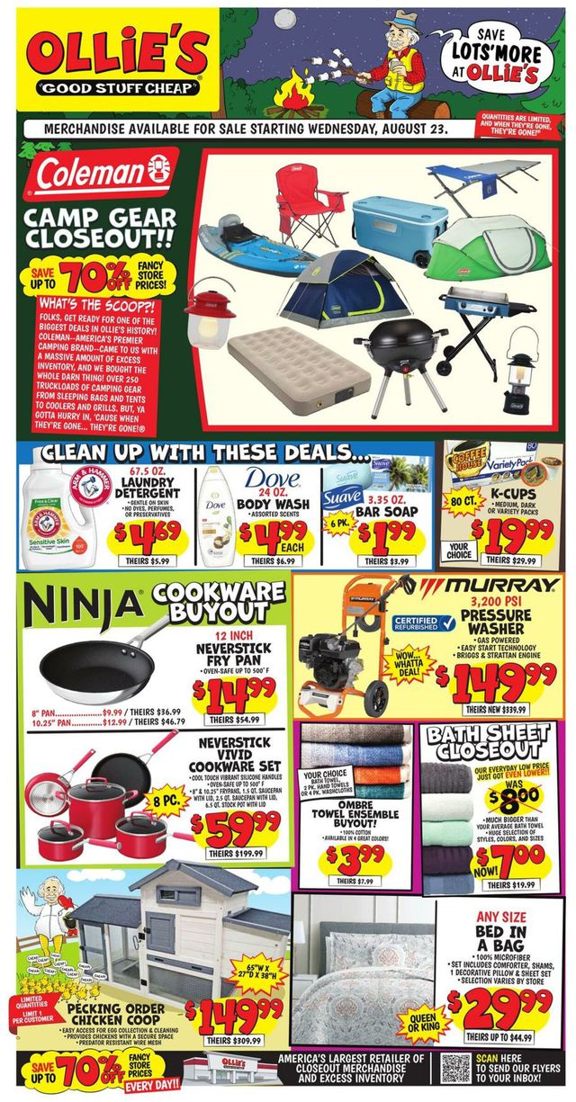 Ollie's Ad from 08/23/2023