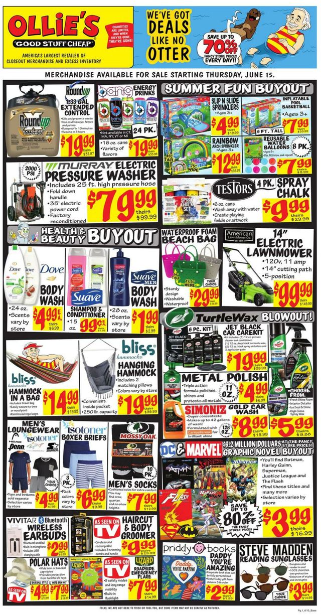 Ollie's Ad from 06/15/2023