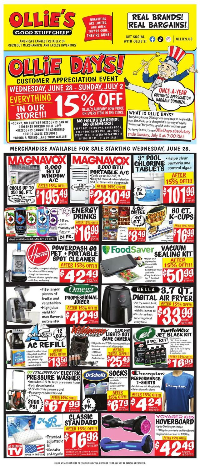 Ollie's Ad from 06/28/2023