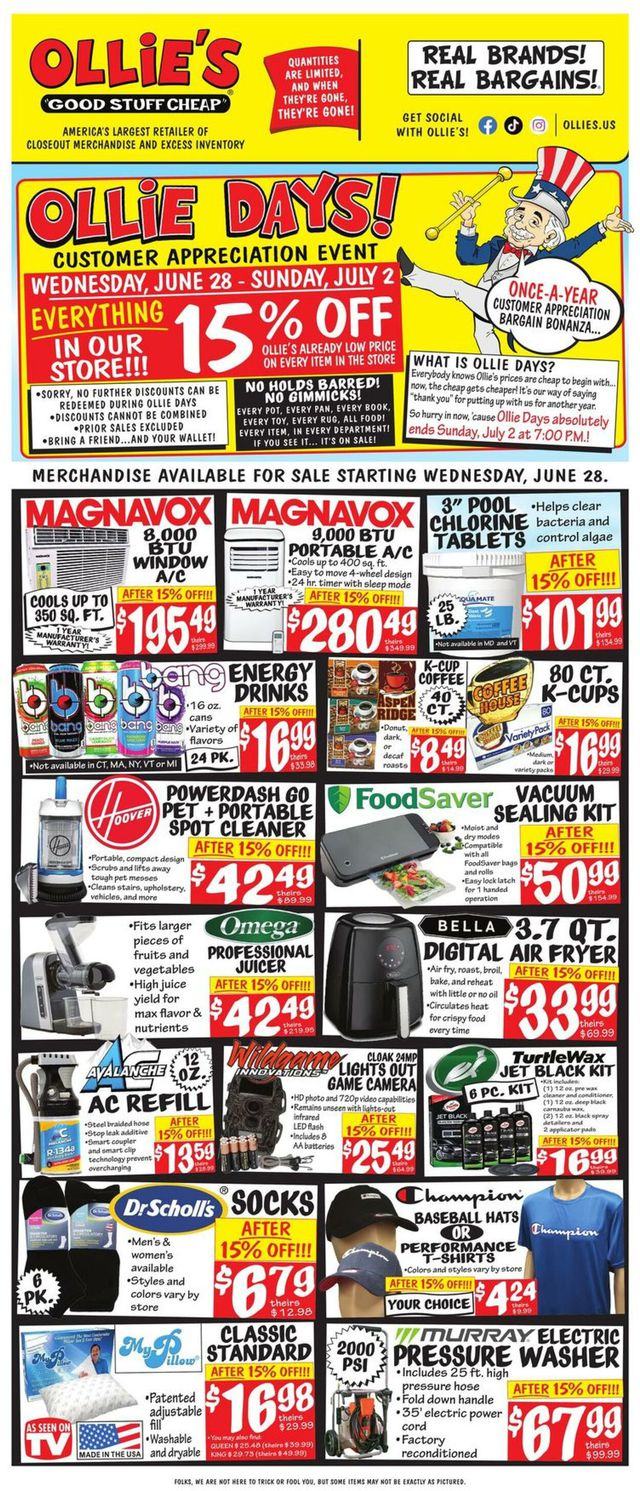 Ollie's Ad from 06/28/2023