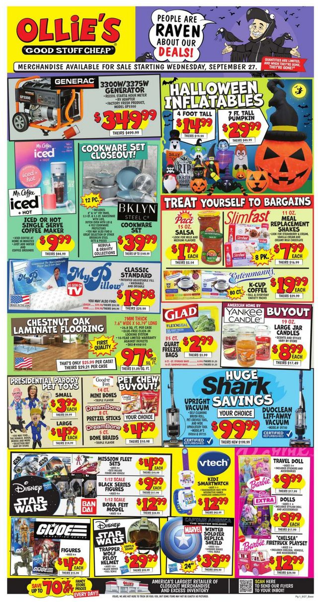Ollie's Ad from 09/27/2023