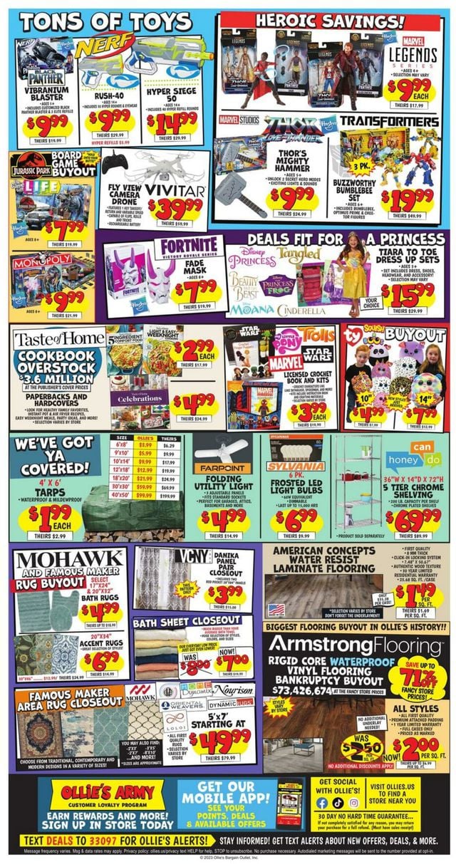 Ollie's Ad from 10/05/2023