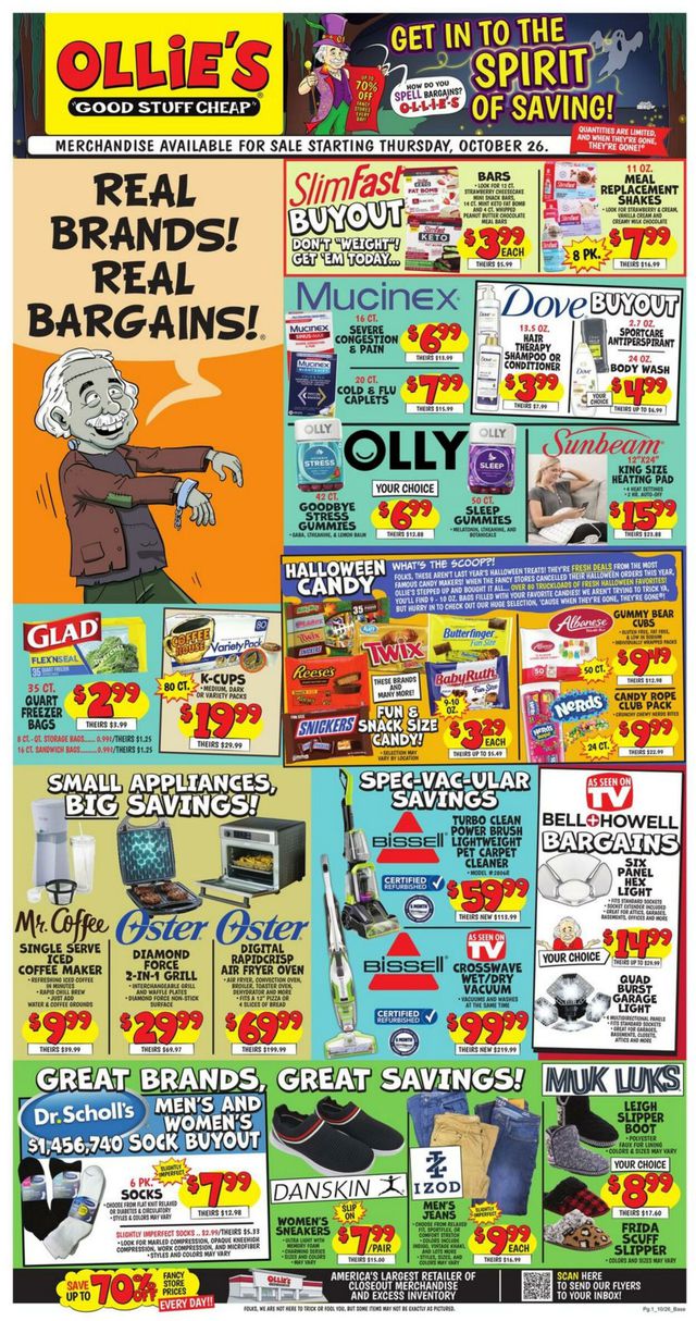 Ollie's Ad from 10/26/2023