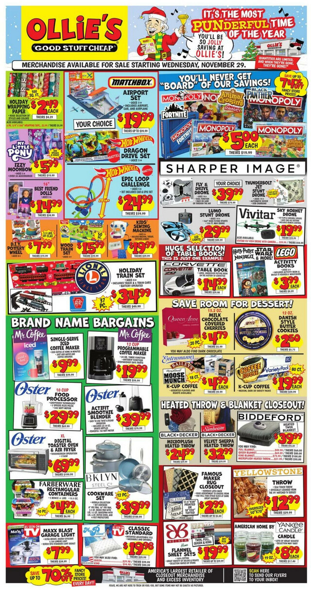 Ollie's Ad from 11/29/2023