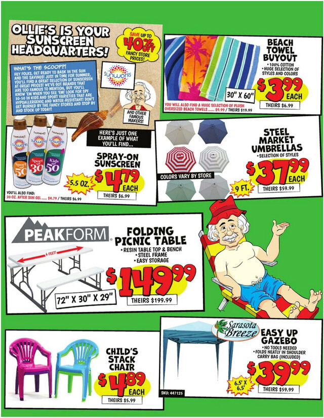 Ollie's Ad from 04/05/2024