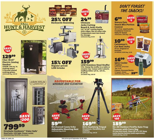 Orscheln Farm and Home Ad from 09/15/2021