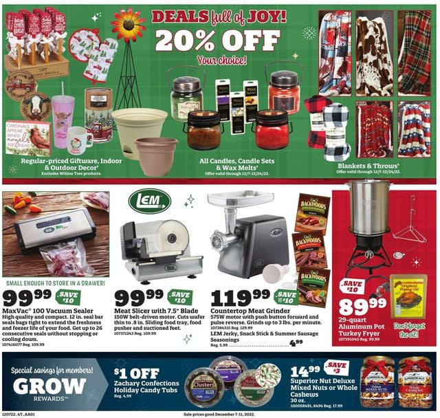 Orscheln Farm and Home Ad from 12/07/2022