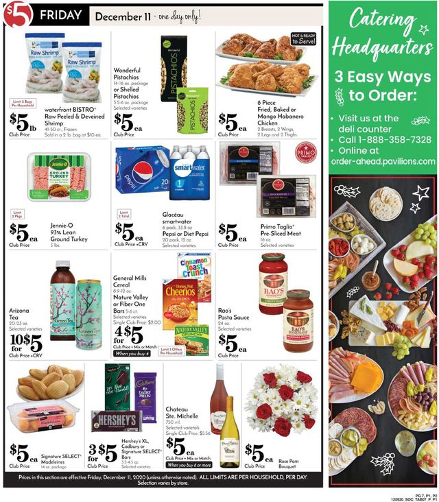 Pavilions Ad from 12/09/2020