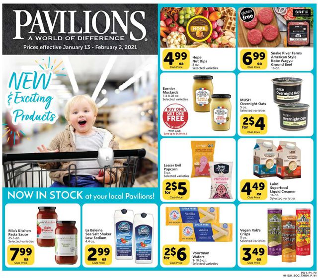 Pavilions Ad from 01/13/2021