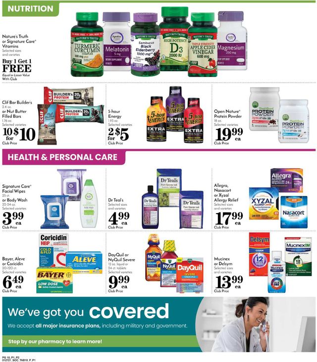 Pavilions Ad from 01/27/2021